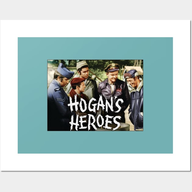 Hogans Heroes Sitcom Wall Art by ekycatursaputra